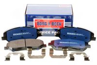 BORG & BECK BBP2176 - Juego de pastillas de freno