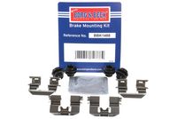 BORG & BECK BBK1488 - Kit de accesorios, pastillas de frenos