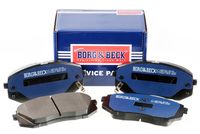 BORG & BECK BBP2320 - Juego de pastillas de freno