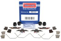 BORG & BECK BBK1341 - Kit de accesorios, pastillas de frenos