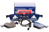 BORG & BECK BBP2347 - Juego de pastillas de freno