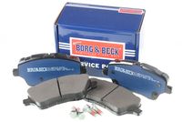 BORG & BECK BBP2379 - Juego de pastillas de freno