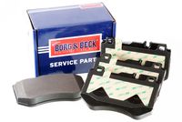BORG & BECK BBP2501 - Juego de pastillas de freno