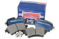 BORG & BECK BBP2577 - Juego de pastillas de freno