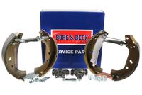 BORG & BECK BBS1115K - Juego de zapatas de frenos