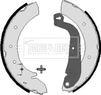 BORG & BECK BBS6030 - Juego de zapatas de frenos