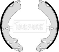 BORG & BECK BBS6091 - Juego de zapatas de frenos