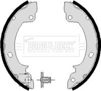 BORG & BECK BBS6100 - Juego de zapatas de frenos