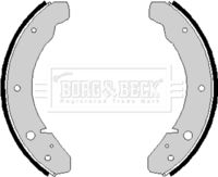 BORG & BECK BBS6141 - Juego de zapatas de frenos