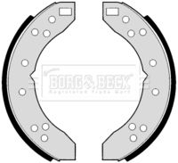BORG & BECK BBS6171 - Juego de zapatas de frenos