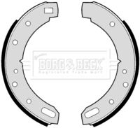 BORG & BECK BBS6184 - Juego de zapatas de frenos