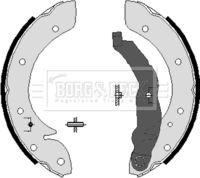 BORG & BECK BBS6207 - Juego de zapatas de frenos