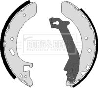 BORG & BECK BBS6216 - Juego de zapatas de frenos