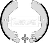 BORG & BECK BBS6228 - Juego de zapatas de frenos