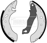 BORG & BECK BBS6256 - Juego de zapatas de frenos