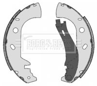 BORG & BECK BBS6301 - Juego de zapatas de frenos