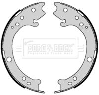 BORG & BECK BBS6419 - Juego de zapatas de frenos, freno de estacionamiento