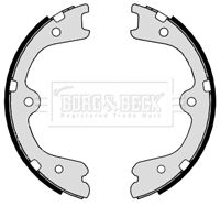BORG & BECK BBS6424 - Juego de zapatas de frenos, freno de estacionamiento