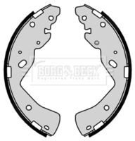 BORG & BECK BBS6453 - Juego de zapatas de frenos