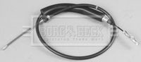 BORG & BECK BKB2383 - Cable de accionamiento, freno de estacionamiento