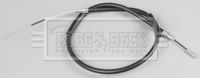 BORG & BECK BKB2390 - Cable de accionamiento, freno de estacionamiento