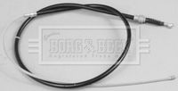 BORG & BECK BKB2460 - Cable de accionamiento, freno de estacionamiento