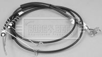 BORG & BECK BKB2754 - Cable de accionamiento, freno de estacionamiento