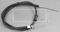 BORG & BECK BKB2971 - Cable de accionamiento, freno de estacionamiento