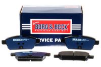 BORG & BECK BBP2239 - Juego de pastillas de freno