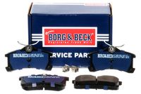 BORG & BECK BBP1885 - Juego de pastillas de freno