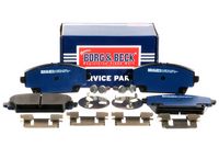BORG & BECK BBP1811 - Juego de pastillas de freno