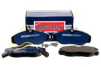 BORG & BECK BBP1719 - Juego de pastillas de freno