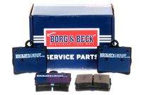 BORG & BECK BBP1668 - Juego de pastillas de freno