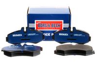 BORG & BECK BBP1664 - Juego de pastillas de freno
