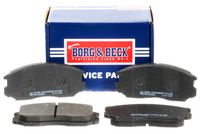 BORG & BECK BBP1521 - Juego de pastillas de freno