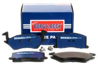BORG & BECK BBP1234 - Juego de pastillas de freno