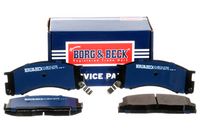 BORG & BECK BBP1131 - Juego de pastillas de freno