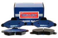 BORG & BECK BBP1116 - Juego de pastillas de freno