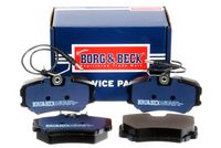 BORG & BECK BBP1105 - Juego de pastillas de freno