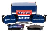 BORG & BECK BBP1097 - Juego de pastillas de freno