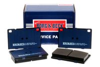 BORG & BECK BBP1099 - Juego de pastillas de freno