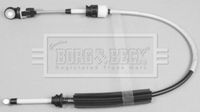 BORG & BECK BKG1083 - Cable de accionamiento, caja de cambios manual