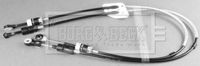 BORG & BECK BKG1132 - Cable de accionamiento, caja de cambios manual