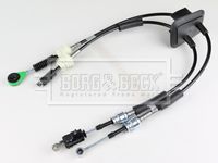 BORG & BECK BKG1272 - Cable de accionamiento, caja de cambios manual