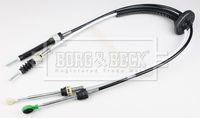BORG & BECK BKG1276 - Cable de accionamiento, caja de cambios manual