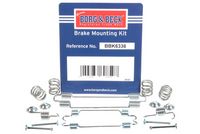 BORG & BECK BBK6336 - Juego de accesorios, zapatas de freno