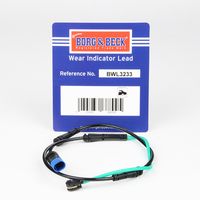 BORG & BECK BWL3233 - Contacto de aviso, desgaste de los frenos