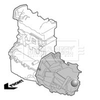 BORG & BECK BEM3679 - Soporte, motor