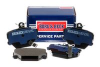 BORG & BECK BBP1679 - Juego de pastillas de freno
