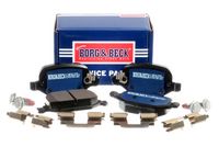 BORG & BECK BBP2412 - Juego de pastillas de freno